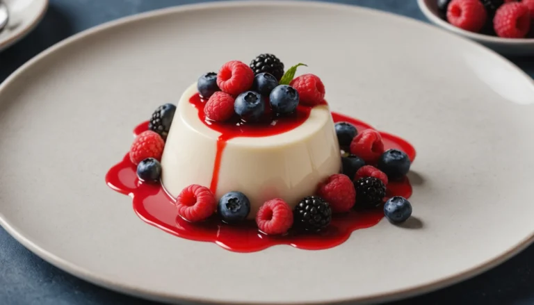 vegan panna cotta