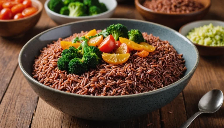 riz rouge recette