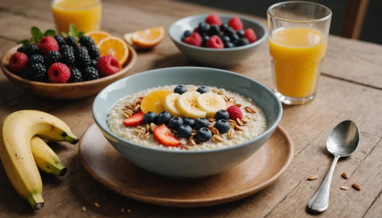 petit déjeuner avant marathon