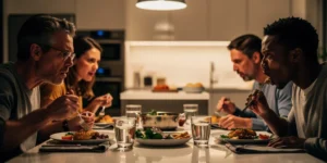 bruit de bouche en mangeant