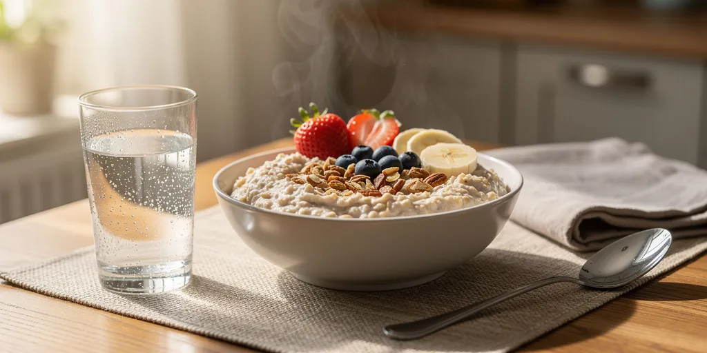 combien de grammes de flocon d'avoine le matin