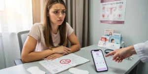 règles au bout de 15 jours