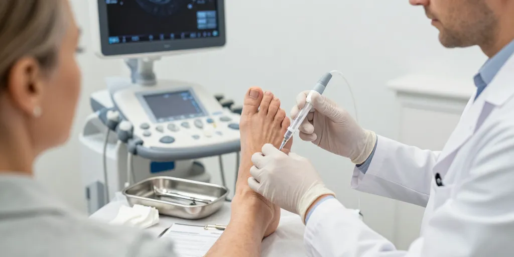 épine calcanéenne et infiltration