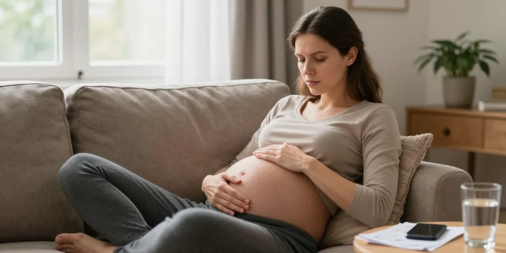 fin de grossesse bébé bouge beaucoup