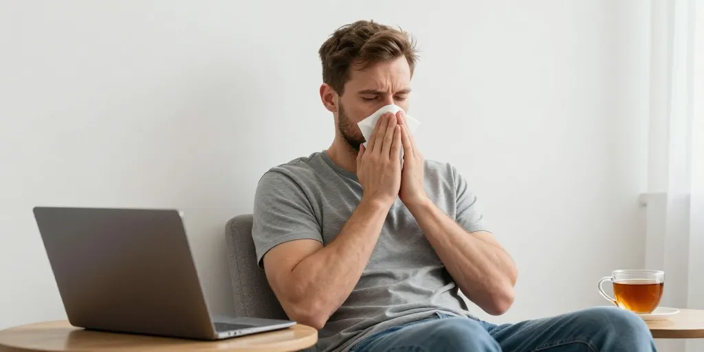 durée arret de travail rhinopharyngite