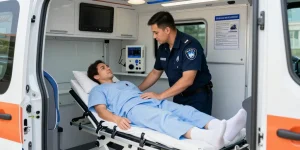 peut on accompagner une personne en ambulance