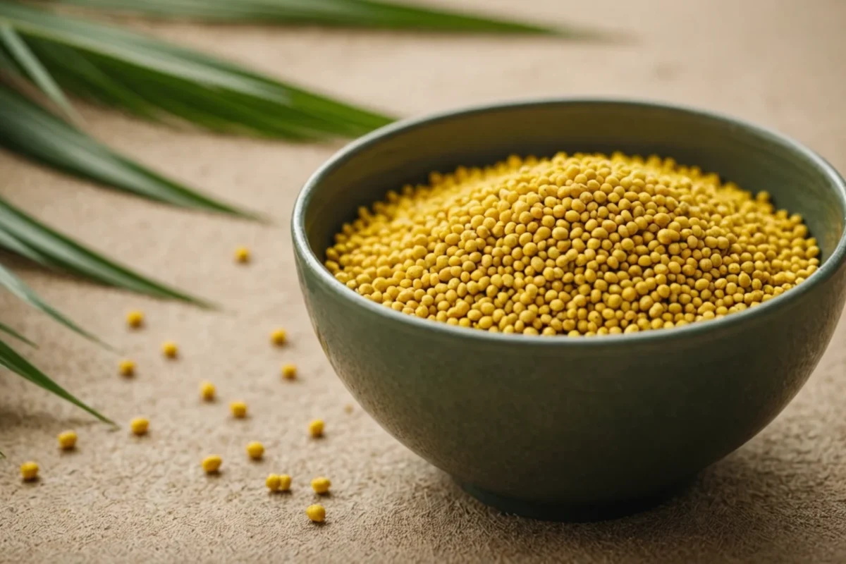 qui est tomber enceinte avec pollen de palmier