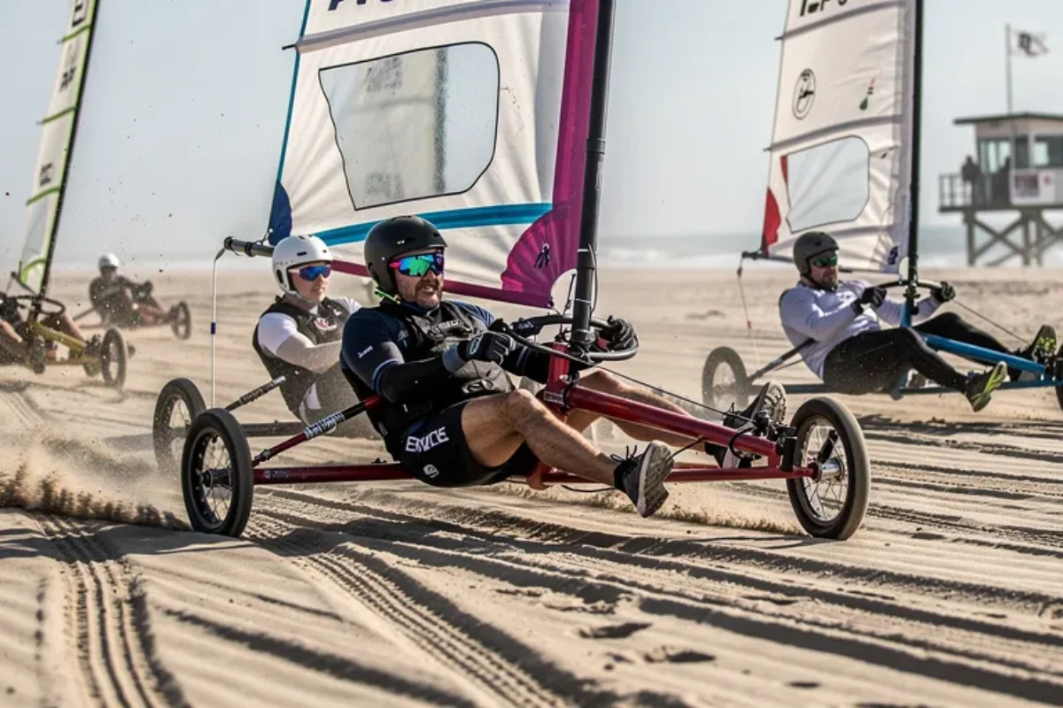 char à voile dangereux