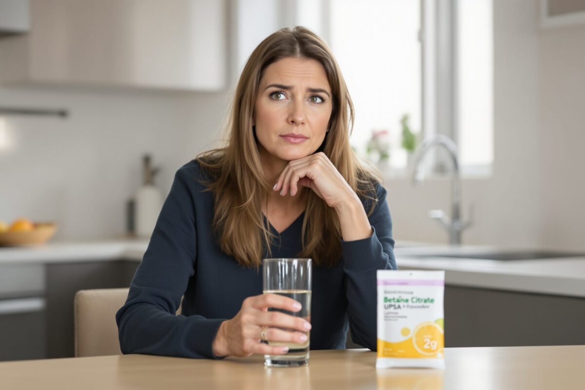 citrate de betaine upsa 2g citron