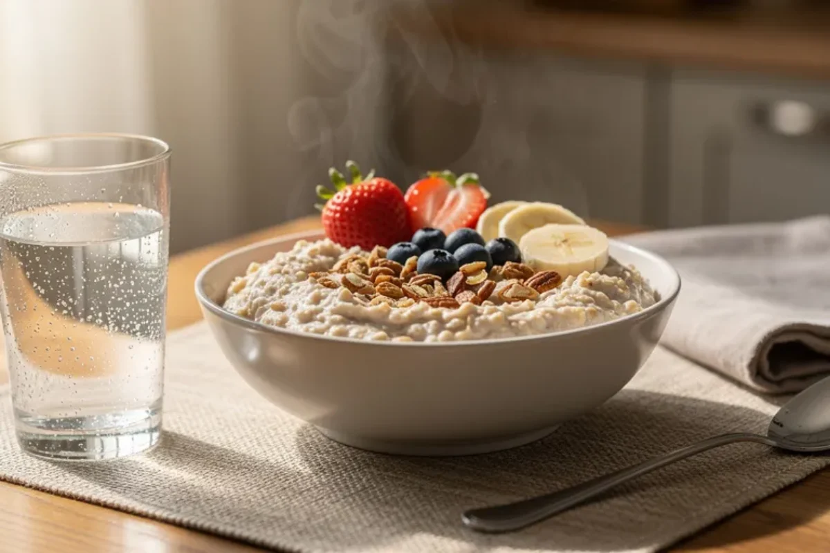 combien de grammes de flocon d'avoine le matin