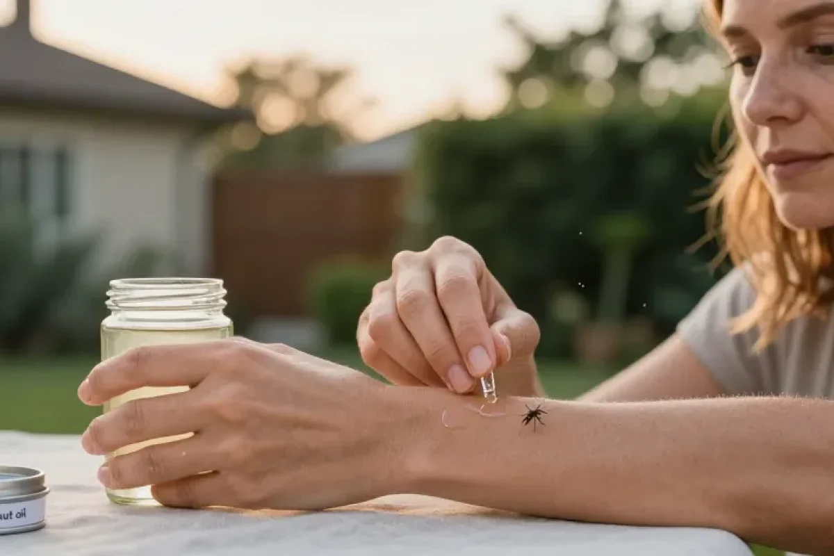 huile de coco anti moustique