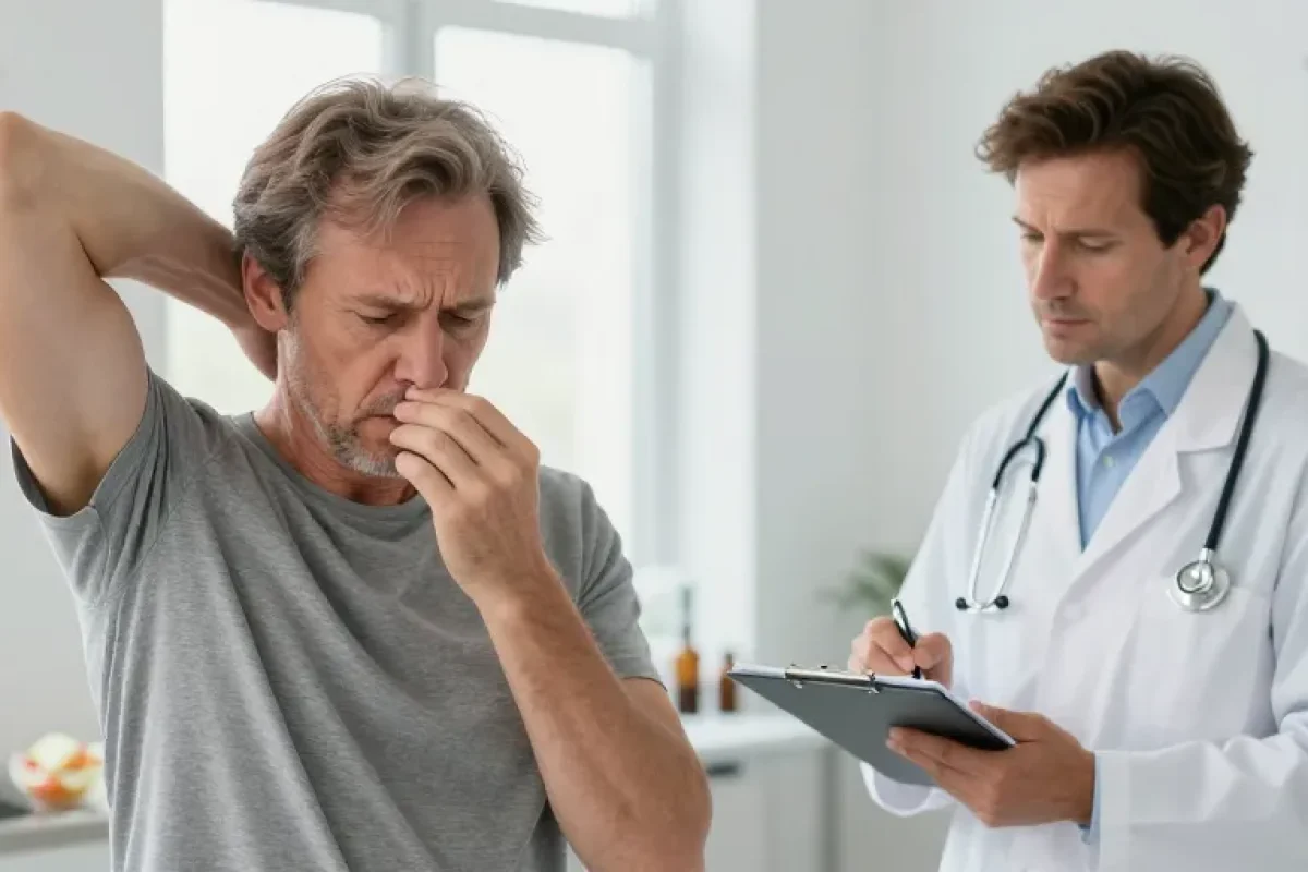 odeur corporelle oignon