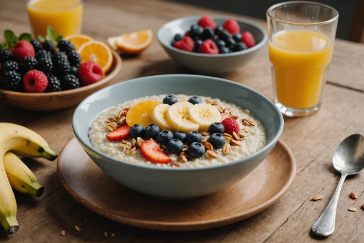 petit déjeuner avant marathon