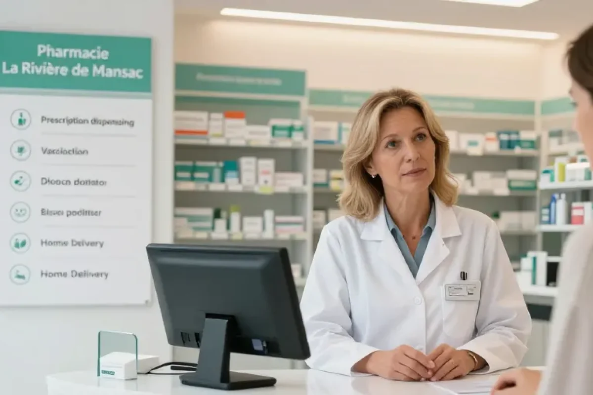pharmacie la rivière de mansac