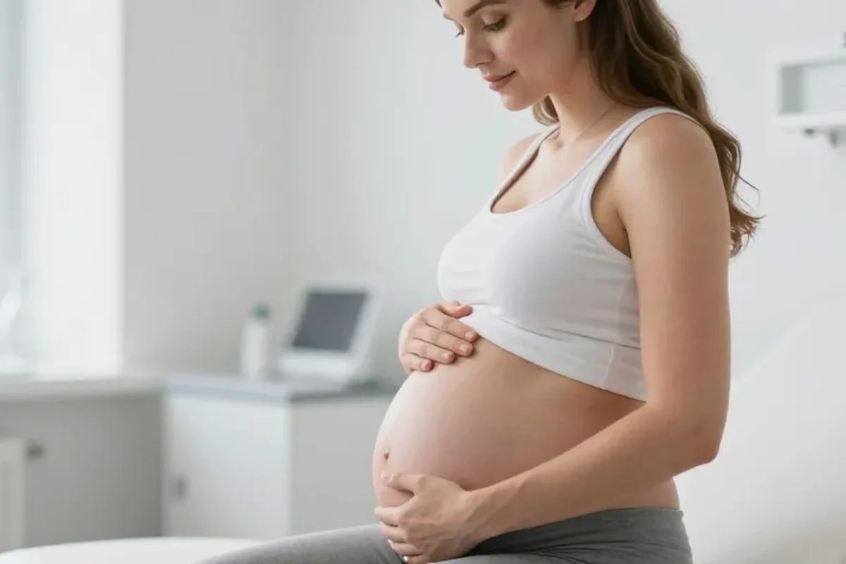 position bébé ventre 7 mois